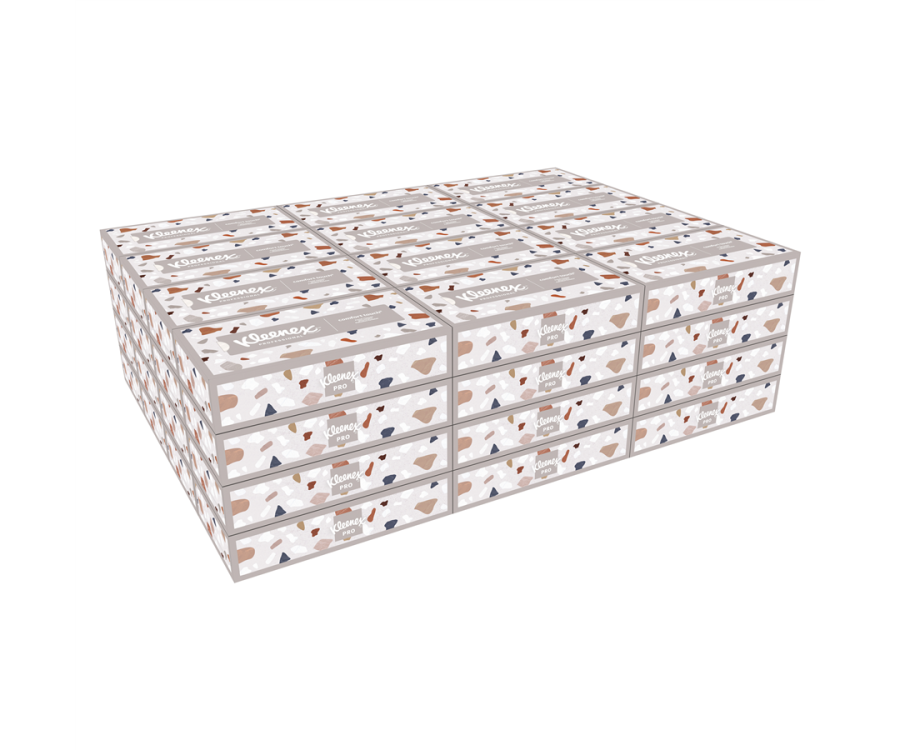 Kleenex® 2-Ply White Professional Facial Tissue (8.4 in. x 8.6 in